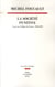 La société punitive - cours au collège de France 1972-1973