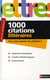1000 citations littéraires