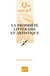 La propriété littéraire et artistique