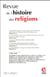Revue de l'histoire des religions  (3/2017) varia