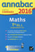 Annabac - maths - terminale es, l (édition 2016)