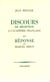 Discours de réception à l'Académie française