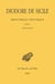 Bibliothèque historique Tome 5 - livre V