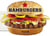 Hamburgers - forme decoupee