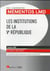 Les institutions de la ve république (édition 2016/2017)