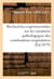 Recherches experimentales sur les variations pathologiques des combustions respiratoires