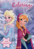 La reine des neiges - coloriage avec stickers