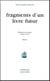 Fragments d'un livre futur