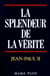 La splendeur de la vérité