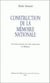 Construction de la mémoire nationale : Une brève histoire de l'idée allemande de Bildung