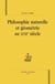 Philosophie naturelle et géométrie au xvii siècle