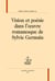 Vision et poésie dans l'oeuvre romanesque de sylvie germain