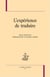 L'expérience de traduire