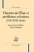 Théories de l'Etat et problèmes coloniaux (XVIe-XVIIIe siècle) - Vitoria, Bacon, Hobbes, Locke, Rousseau