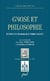 Gnose et philosophie - études en hommage à Pierre Hadot