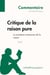 Critique de la raison pure de Kant - la troisième antinomie de la raison
