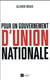 Pour un gouvernement d'union nationale