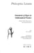 Revue Philosophia scientiae n.18/1 : standards of rigor in mathematical practice