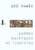 Poemes bachiques et libertins