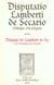 Disputatio Lamberti De Secario