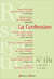 Revue résurrection n.170 : la confession