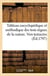 Tableau encyclopedique et methodique des trois regnes de la nature - vers testacees, acoquilles biva
