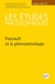 Revue Les études philosophiques n.2013/3 : Foucault et la phénoménologie