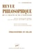 Revue philosophique de la France et de l'étranger n.149 : Philosophie en islam (édition 2024)