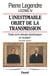 L'inestimable objet de transmission