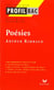 Profil bac - poesies rimbaud