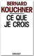 Ce que je crois