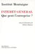 Intérêt général - que peut l'entrprise ?