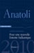 REVUE ANATOLI n.1 : pour une nouvelle Entente balkanique