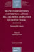 Des procedures internes, contribution a l'etude de la decision de l'employeur en - vol46