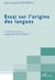 Essai sur l'origine des langues