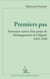 Premiers pas - souvenirs autour d'un projet de développement de l'Algérie - 1963-1980
