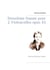 Deuxième sonate pour 2 violoncelles opus 43 - édité par Micheline Cumant