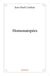 Homonatopées