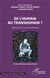 De l'humain au transhumain ?  réflexions sur le transhumanisme