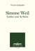 Simone Weil - lutter avec la force
