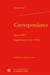 Correspondance Tome 25 - suppléments (1817-1876)