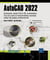 Autocad 2022 : conception, dessin 2d et 3d, présentation - tous les outils et fonctionnalités avancées...