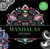 Bloc de coloriage black premium - mandalas
