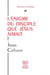 L'enigme du disciple que jesus aimait