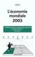 L'economie mondiale 2003