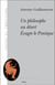 Un philosophe au désert : Évagre le Pontique