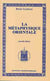 Metaphysique orientale (la)