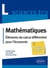 Mathématiques - éléments de calcul différentiel pour l'économie - licence sciences économiques