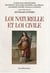 Loi naturelle et loi civile