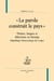 La parole construit le pays - théâtre, langues et didactisme eu katanga (république démocratique du congo)